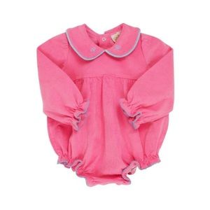 The Beaufort Bonnet Company Pink Corduroy Bubble NWT!